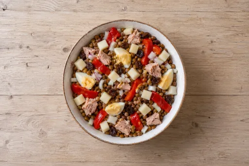 Ensalada de lentejas