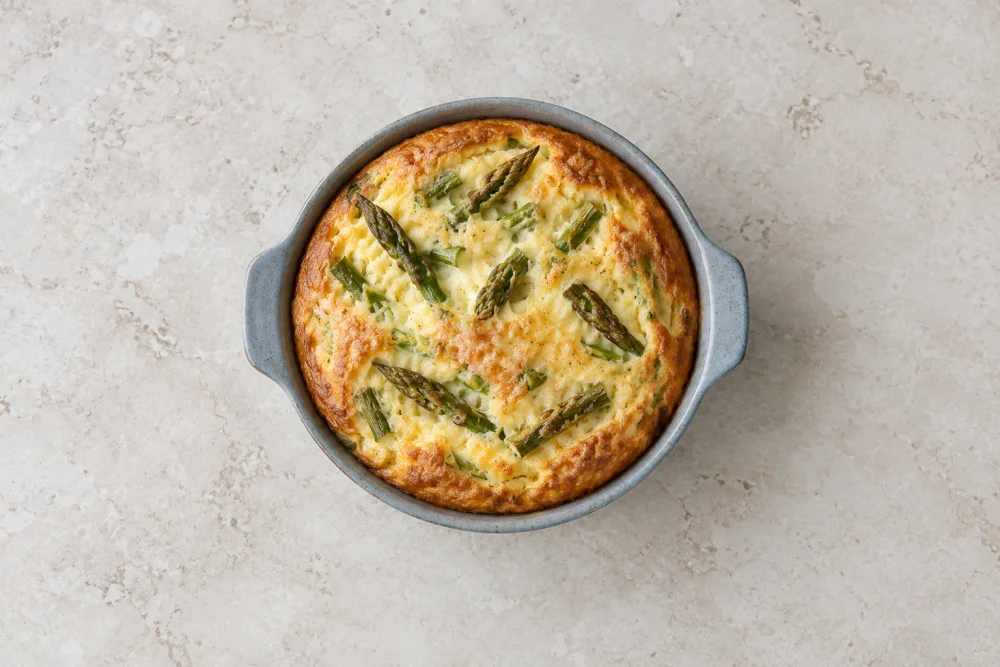 Souflé de espárragos