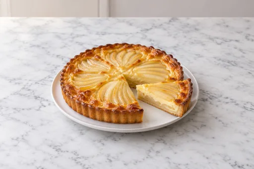 Tarta de peras