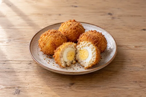 Huevos empanados