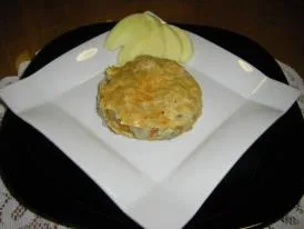Empanada de alcachofas y manzana