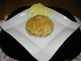 Empanada de alcachofas y manzana