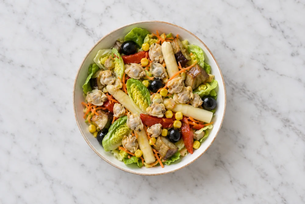 Ensalada de almejas