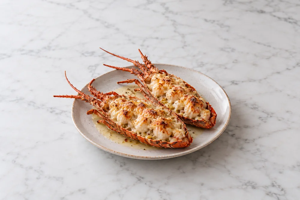 Langosta gratinada