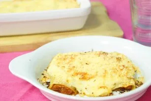 Canelones de atún