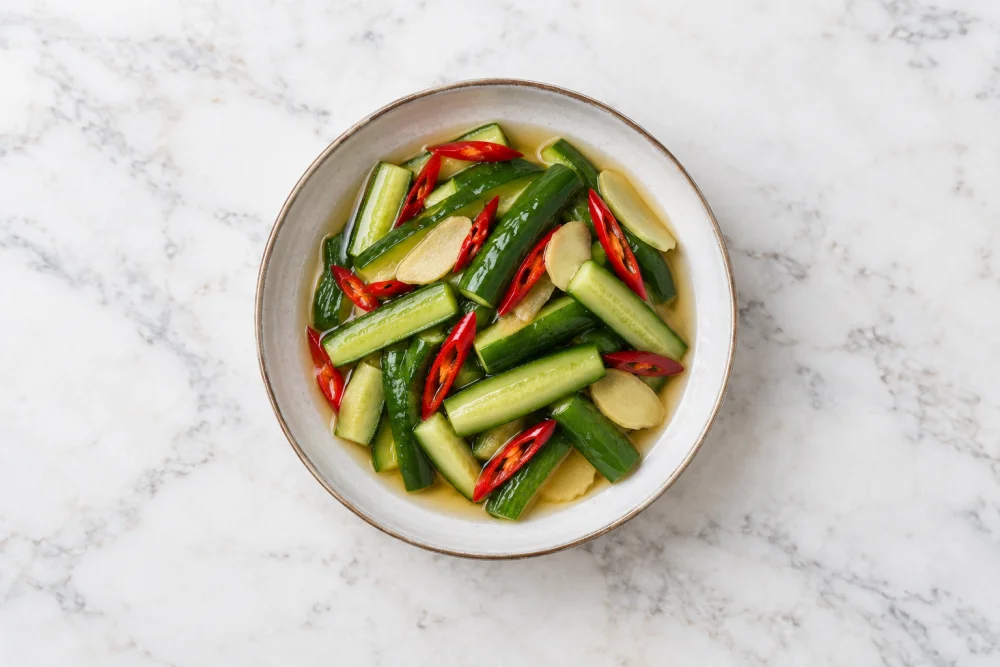 Encurtido picante de pepino