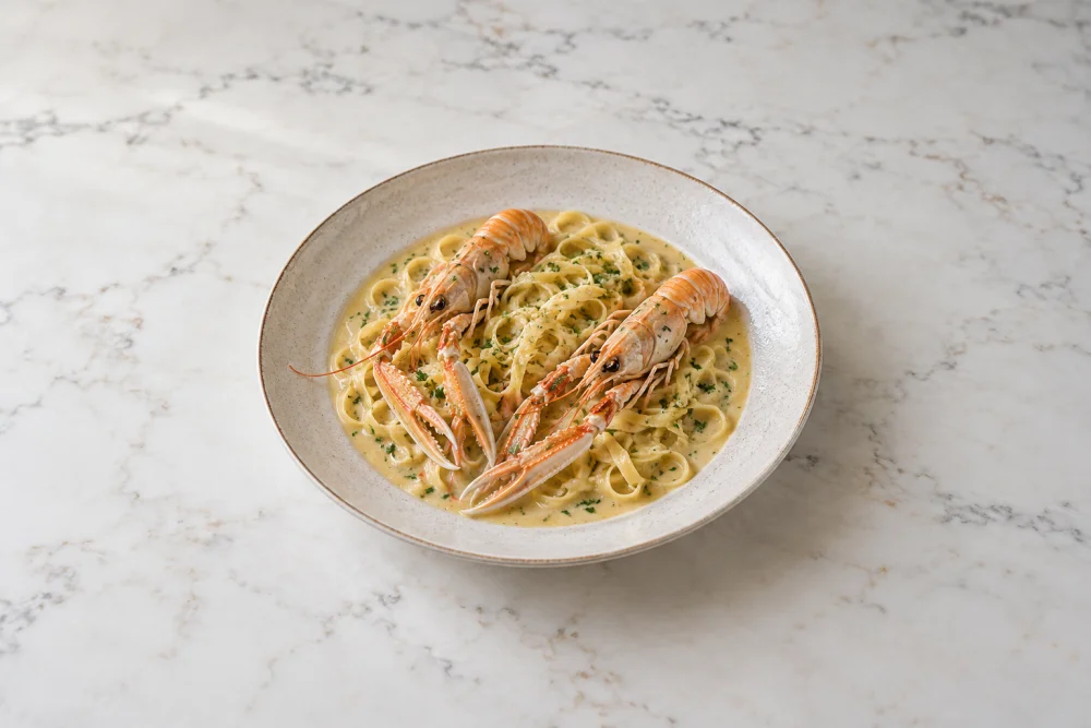 Pasta Fresca con Cigalas