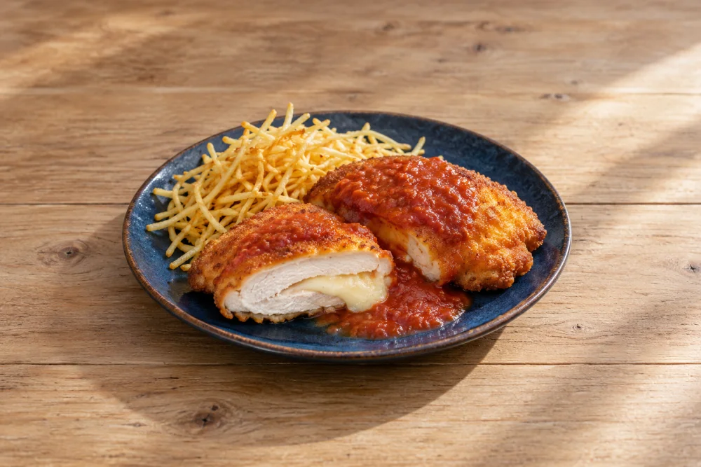 Pechugas al queso roncal