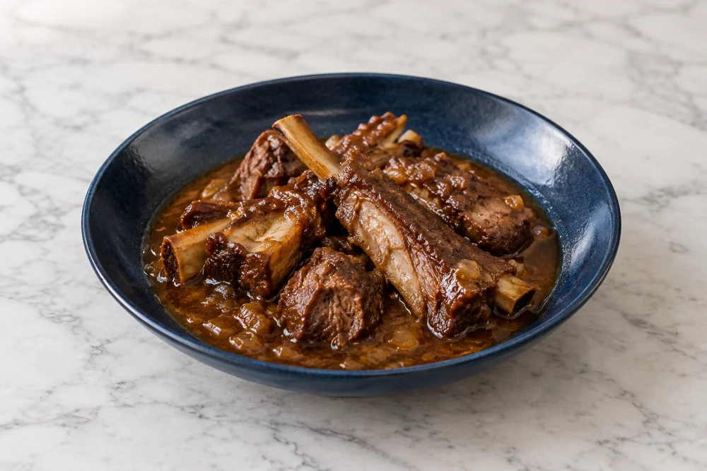 Costillas de Jabalí en salsa agridulce