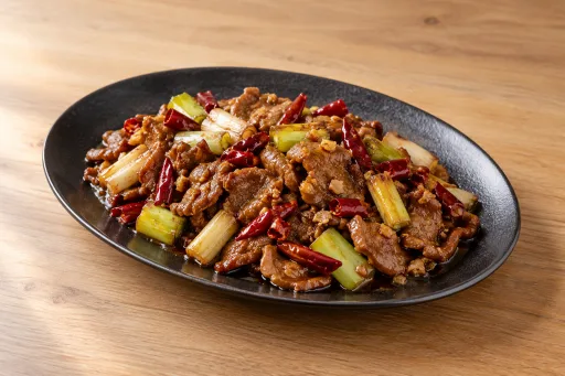 Cordero al estilo Hunan