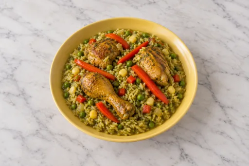Arroz con pollo a la peruana