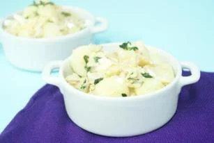 Papas aliñadas