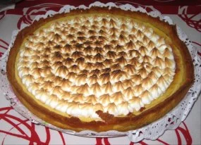 Tarta de Limón con nata