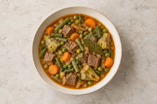 Menestra de verduras y carne