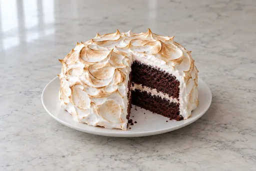 Pastel de chocolate americano