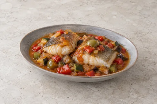 Bacalao con sanfaina