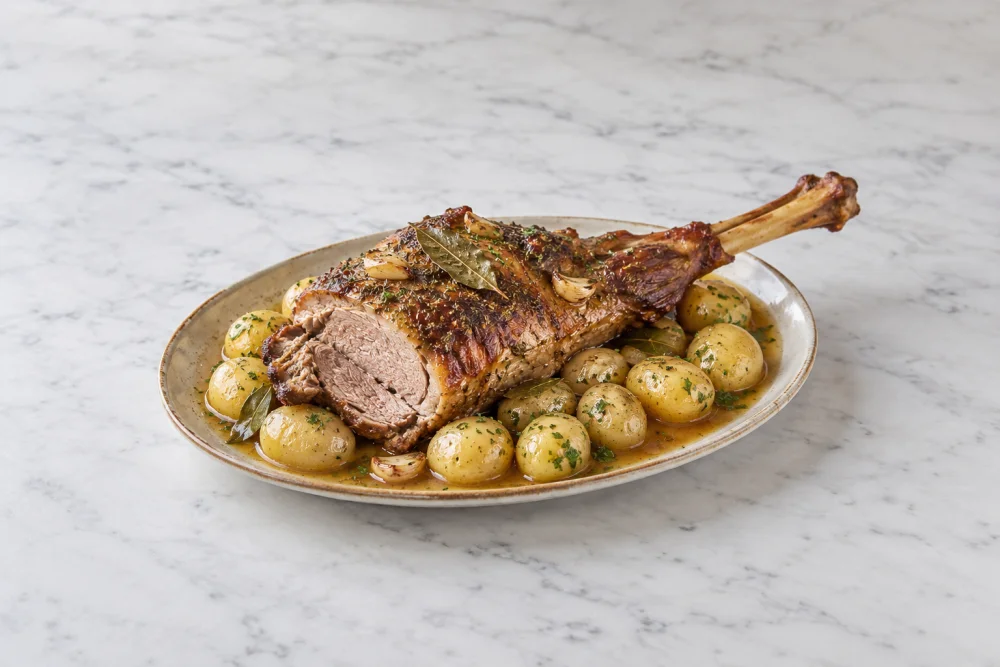 Cordero Asado Navideño