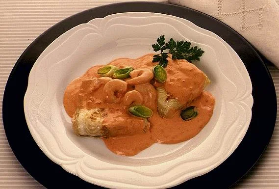 Lenguado con atún