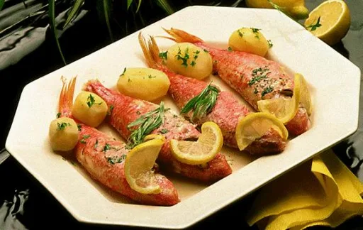 Salmonetes al limón