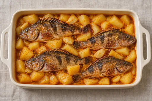 Cabrillas al ajoarriero