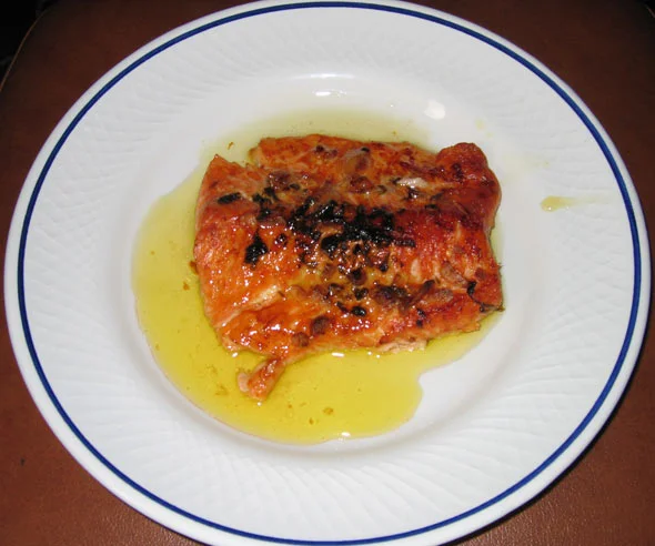 Salmón al horno