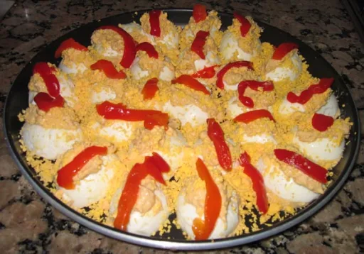 Huevos a la mimosa