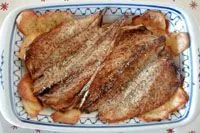 Caballa a las hierbas