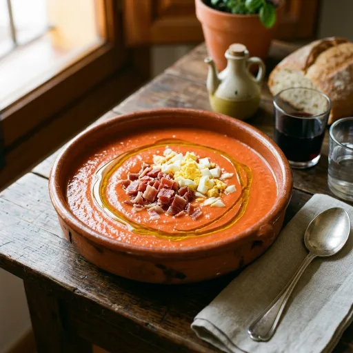 Salmorejo cordobés tradicional (receta auténtica)