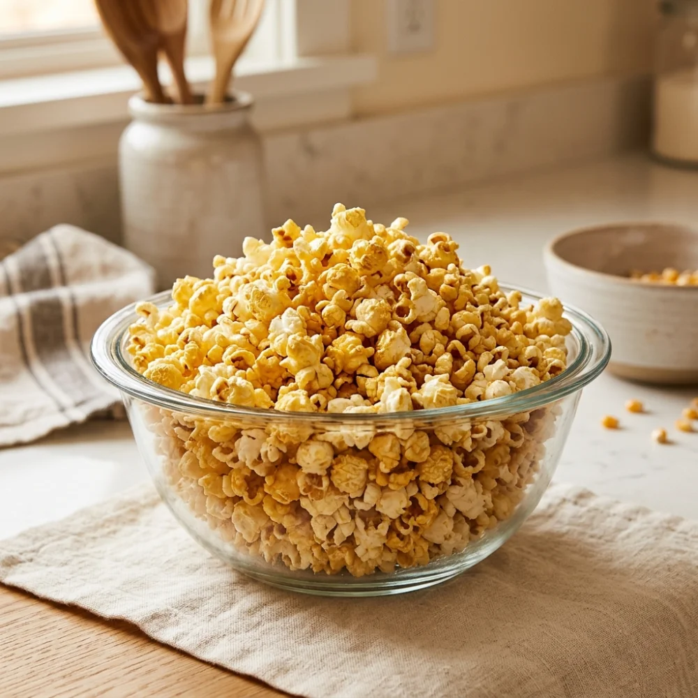 Palomitas caseras al microondas sin bolsa