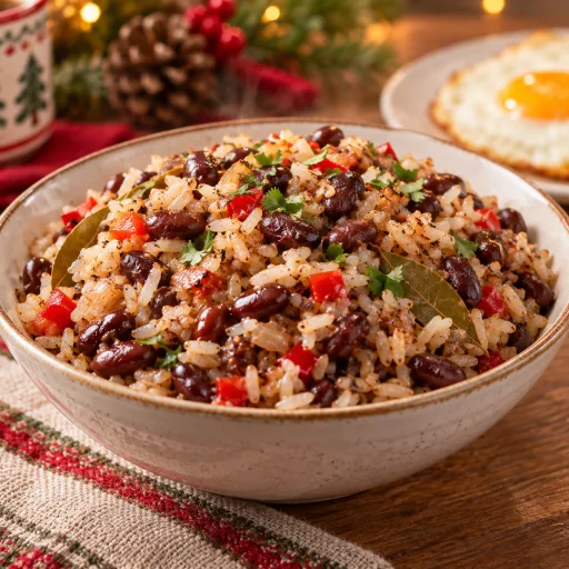 Gallo pinto de navidad