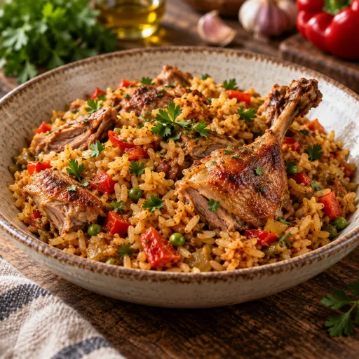 Arroz con pato