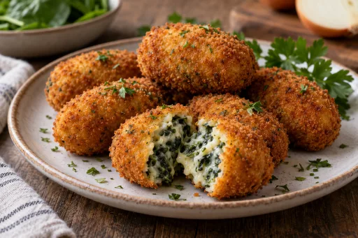 Croquetas de espinacas
