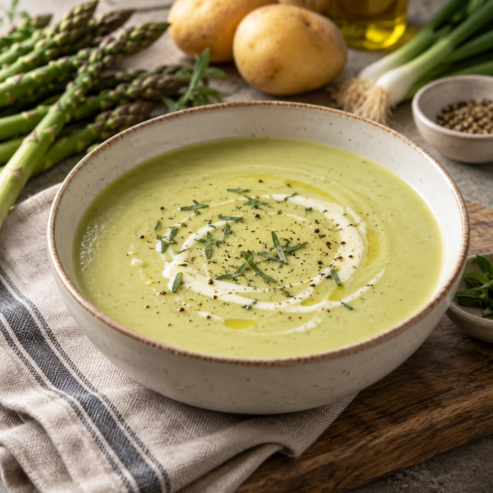 Crema de espárragos