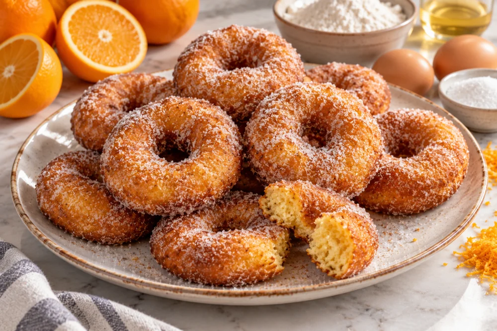 Rosquillas de naranja
