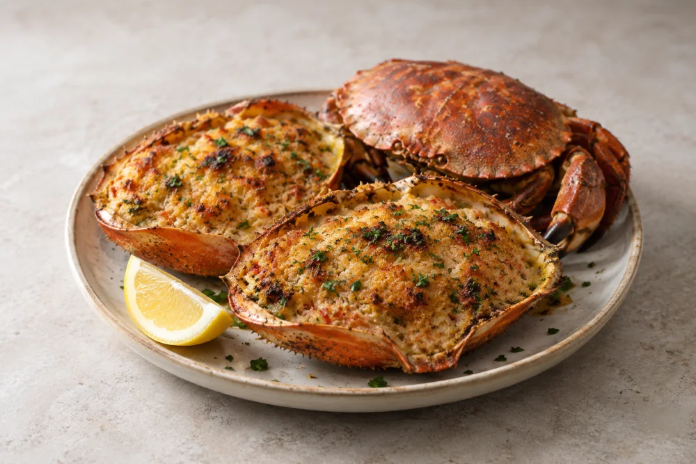 Buey de mar al horno