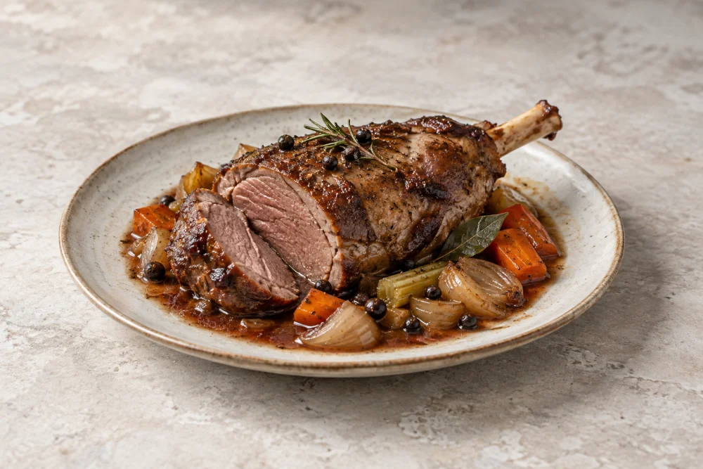 Corzo al horno
