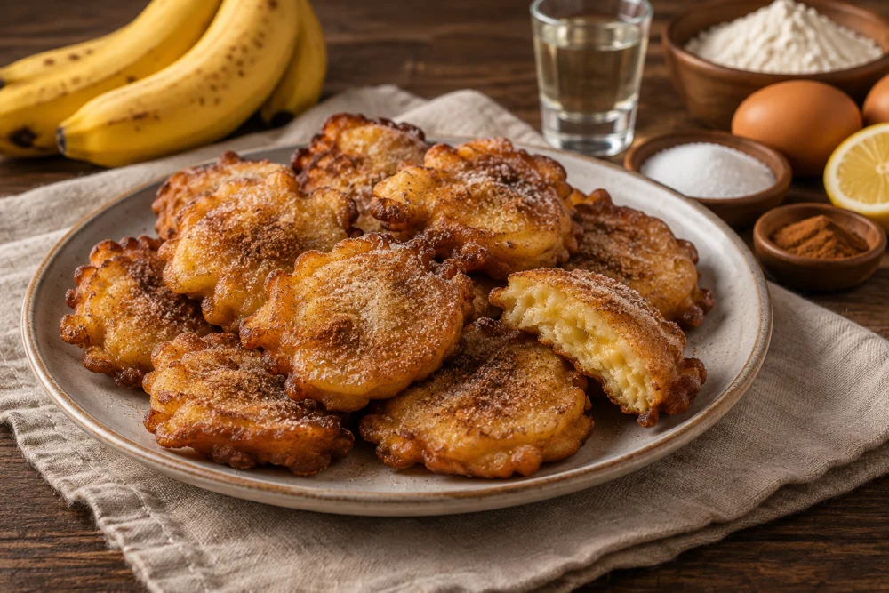Mini tortas de platanos