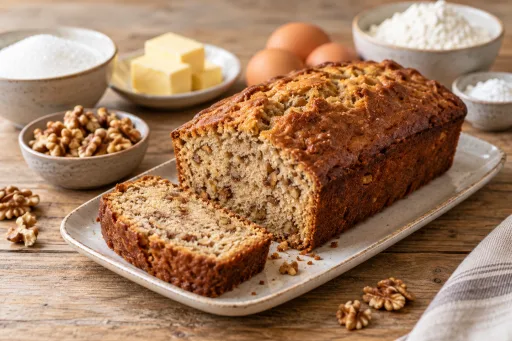 Plum cake de nueces