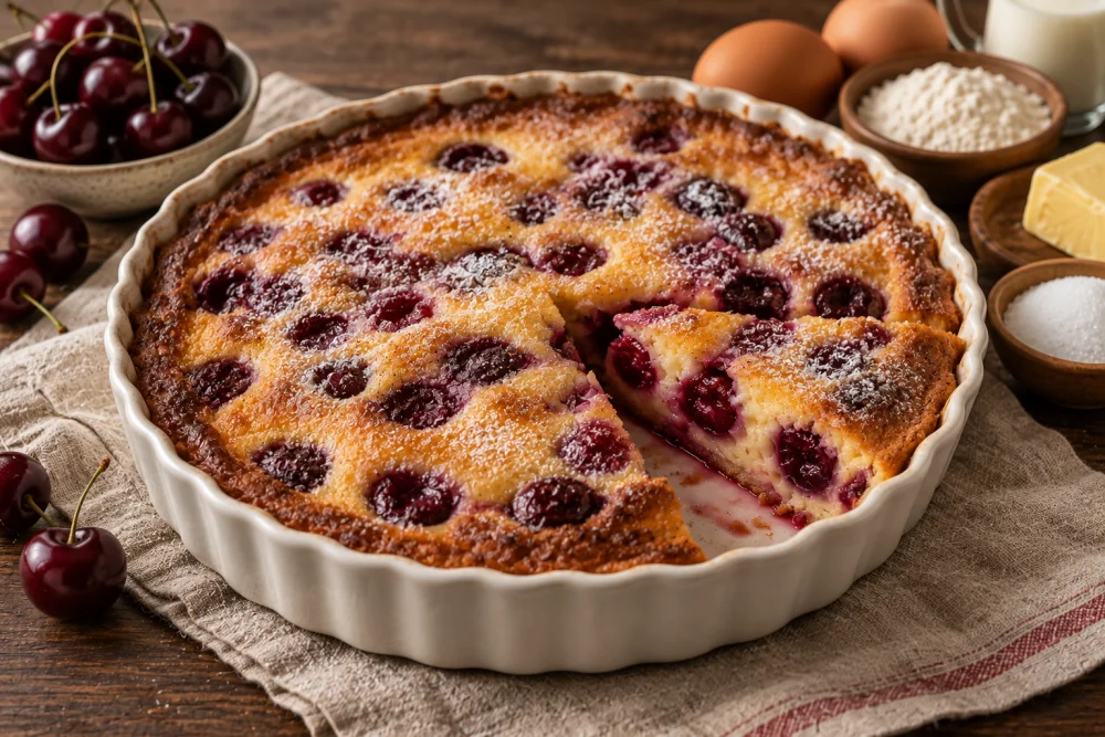 Pastel de cerezas