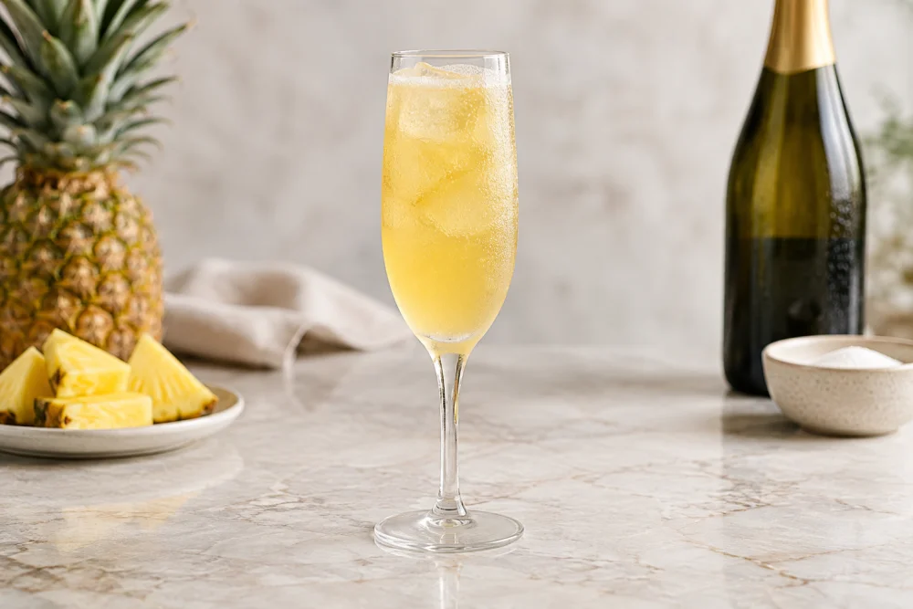 Cóctel de piña
