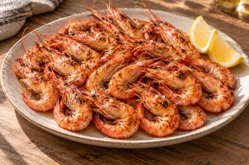 Gambas a la plancha