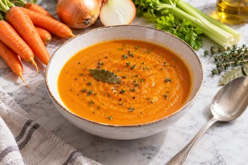 Sopa de zanahorias