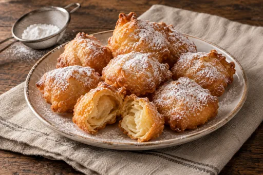 Buñuelos de hojaldre