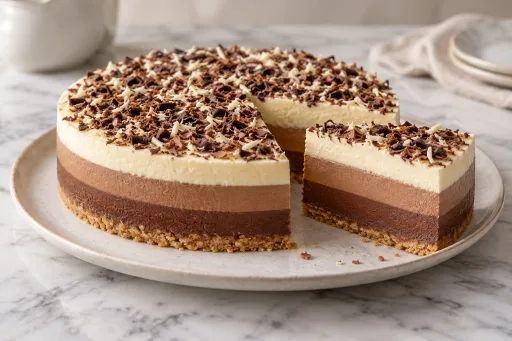 Tarta tres Chocolates