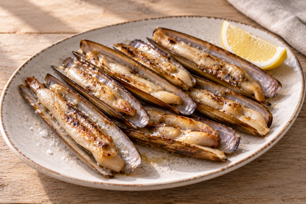 Navajas plancha