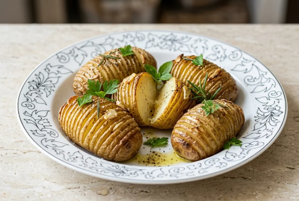 Patatas Hasselback