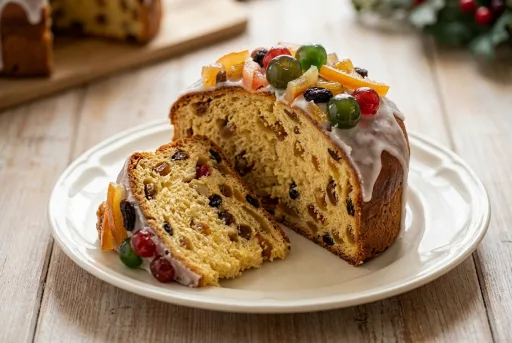 Pan dulce navideño francés