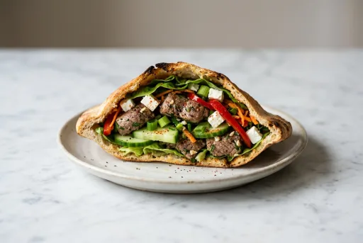 Pita de cordero o kebak de cordero