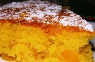 Bizcocho de melocoton