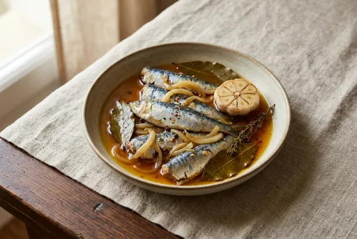 Sardinas en escabeche